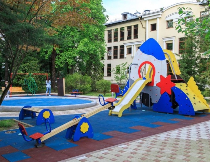 Детская площадка - Санаторий «Авангард»